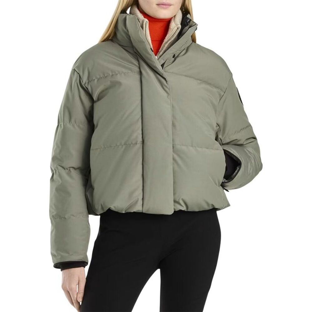 Canada Goose Womens Grandview Black Label Cropped Jacket